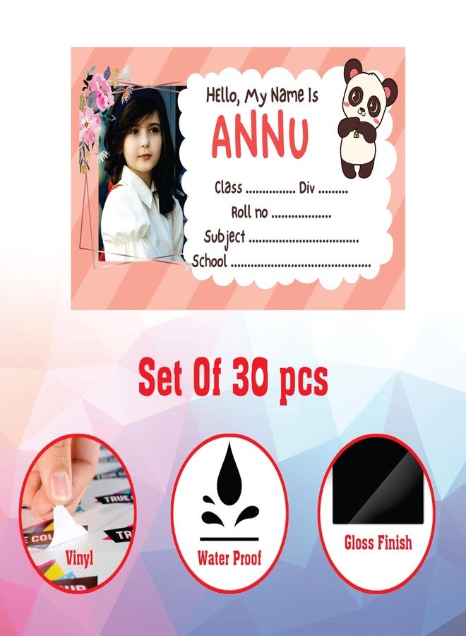 Trifirt Sticker Label (Name Slip), 30 Labels - Image 5